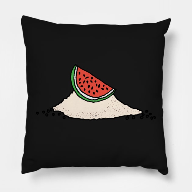 watermelon sugar Pillow by konstantlytired