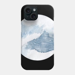 Abstract waves landscape Phone Case