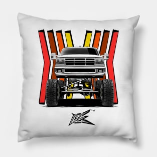 FORD f250 obs white Pillow