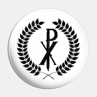 Chi Rho Constantine V2 Pin