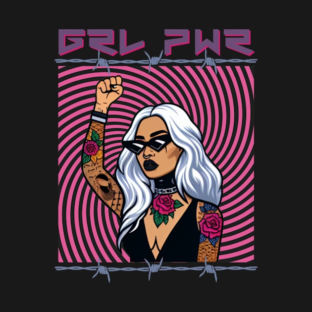 GRL PWR girl power feminist by The Girl Squad