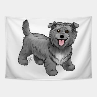 Dog - Glen of Imaal Terrier - Black Tapestry