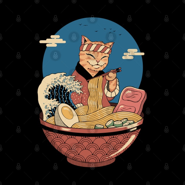 Catana Ramen Wave by Vincent Trinidad Art