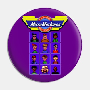 Micro Machines Pin