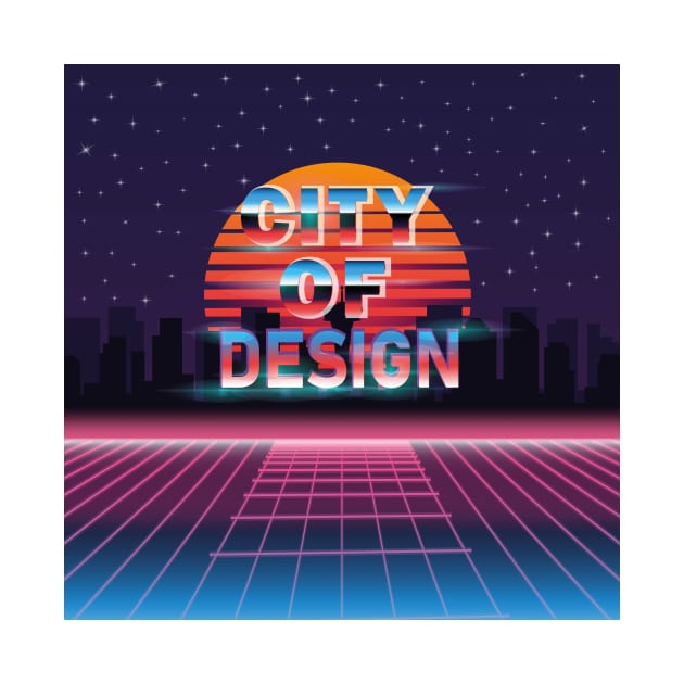 A City at Night Vector Image by JeLoTall