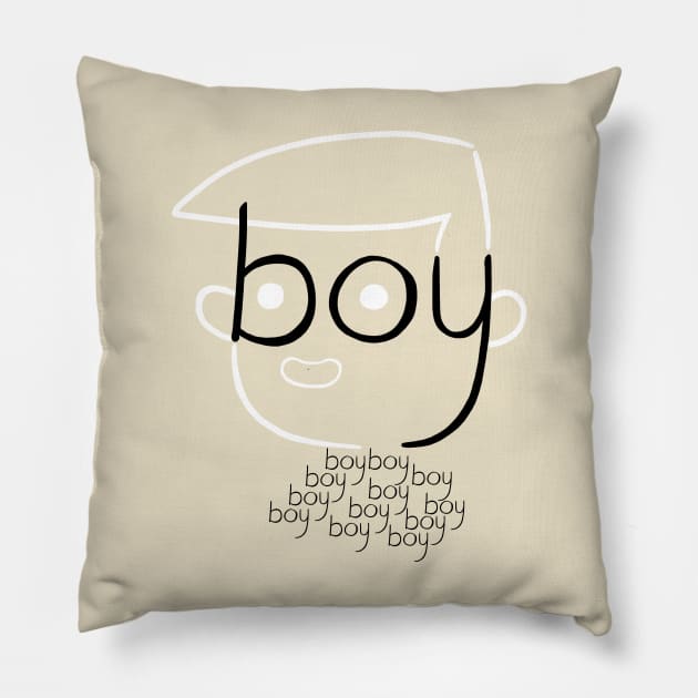 The Boys Funny Face Pillow by monsieurfour