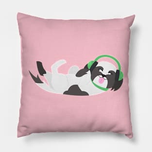 Shih Tzu Shuffle Pillow