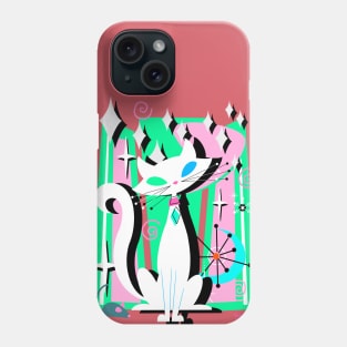 Atomic Sasha White Cat Phone Case