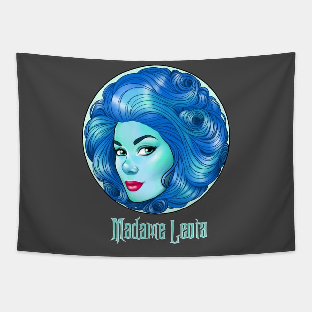 Madame Leota Tapestry by Becca Whitaker