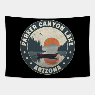 Parker Canyon Lake Arizona Sunset Tapestry