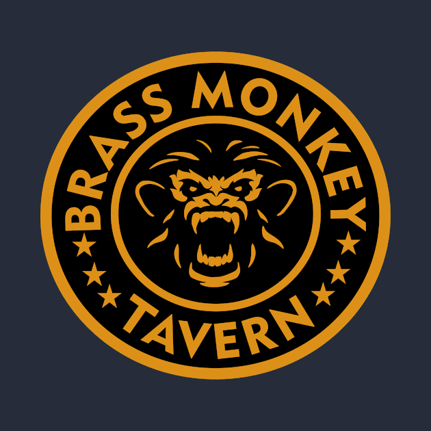 Brass Monkey Tavern Mascot by Vault Emporium