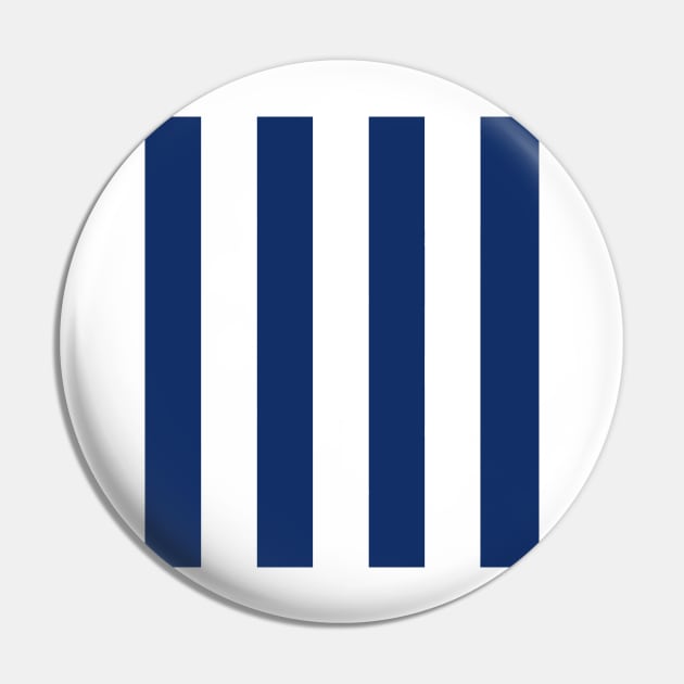 West Brom Stripes Pin by Confusion101