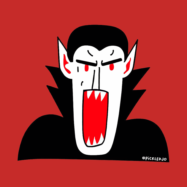 Dracula cartoon by Pickledjo