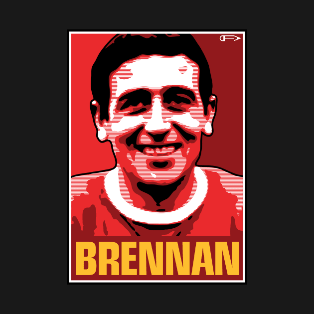 Brennan - MUFC by David Foy Art