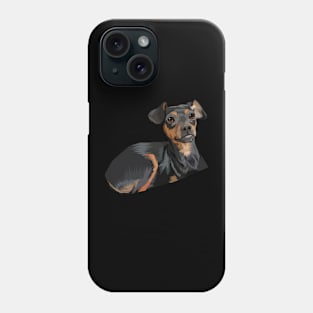 dog vector Phone Case