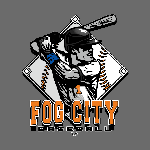 Fog City Baseball Forever Diamond by MudgeSportswear