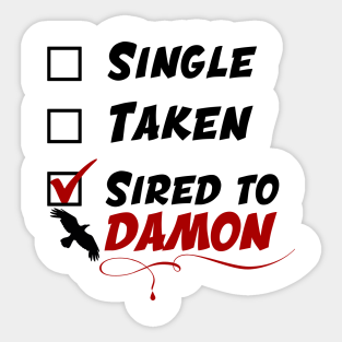The Vampire Diaries Stickers Teepublic