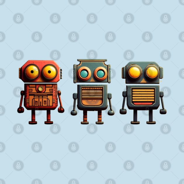 Droid Dudes by apsi