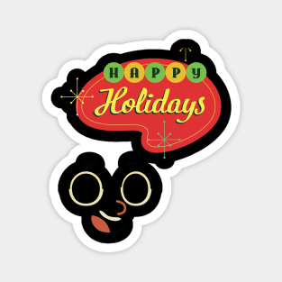 Happy Holidays Magnet