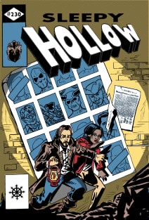 Sleepy Hollow Comics Magnet