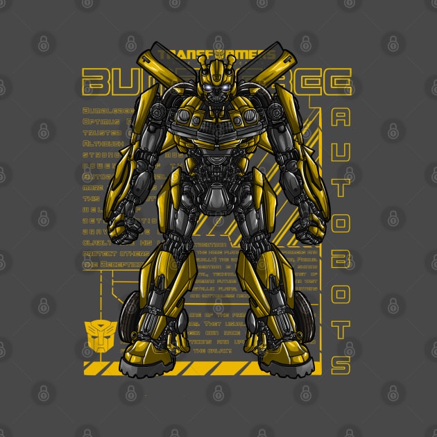 Yellow Bee Transform by CoretanVector