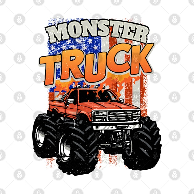 Monster Truck America by ralfjohnson