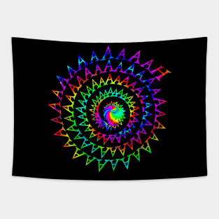 Inside I'm Screaming (Rainbow) Tapestry