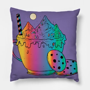 ski dessert mountains Pillow