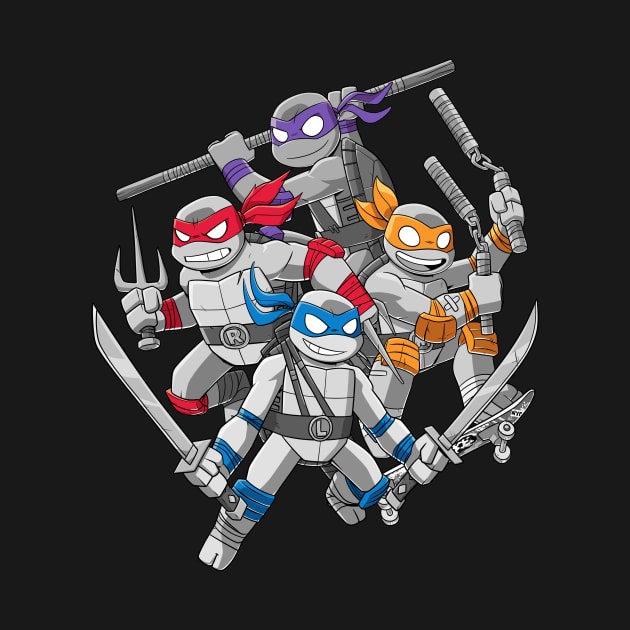 Ninja Turtles by natexopher