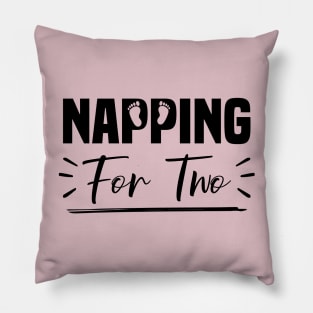 Napping For Two, Pregnancy Announcement And Cute Maternity Pillow