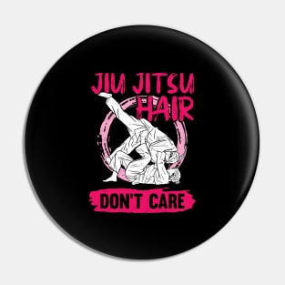 Jiu Jitsu Hair Don't Care Pin