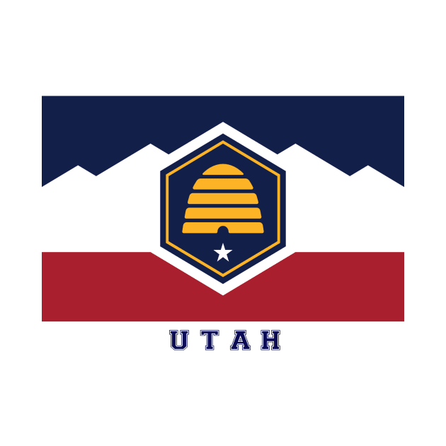 Utah Flag by Ramirelli