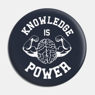 Knowledge is Power Pin