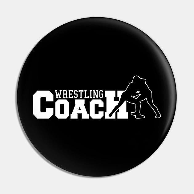 Wrestler Coach Funny Wrestling Dad Sport Gift Idea Pin by AngelGurro