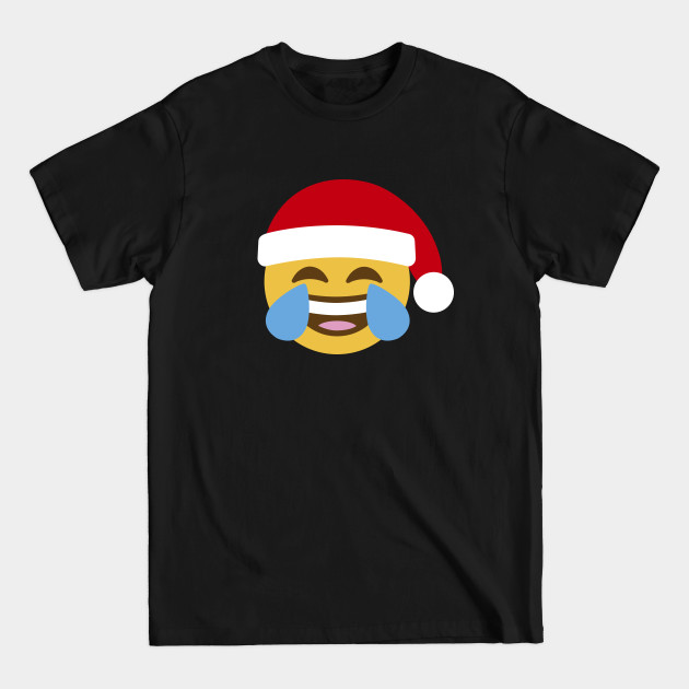 Discover Smiley Santa Claus Laughing Out Loud LOL Emoticon - Texting - T-Shirt