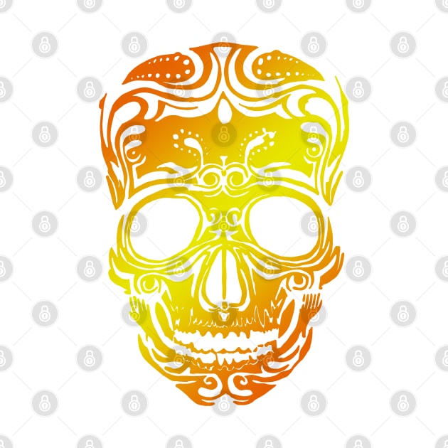 Gold Skull by Eikia