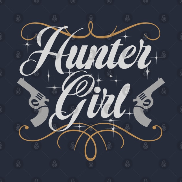 Hunter Girl by CTShirts