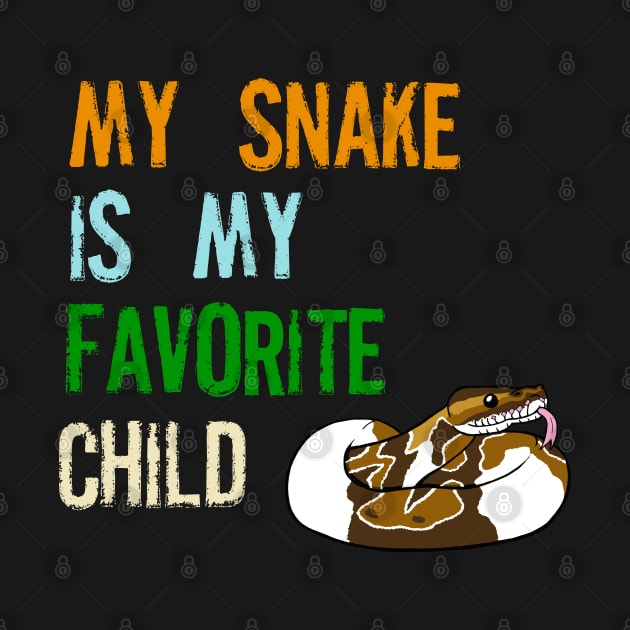 My Snake is my Favorite Child by SNK Kreatures