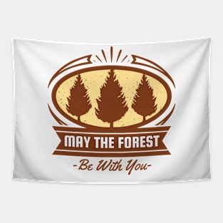 May the Forest be With You Tapestry