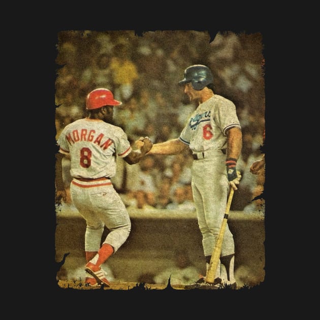 Steve Garvey Shakes Joe Morg by SOEKAMPTI