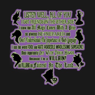 Villains Oath T-Shirt