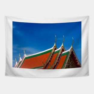 Multi-Tiered Gable Ends, Wat Arun Tapestry