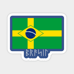 Brazilian Vikings Magnet