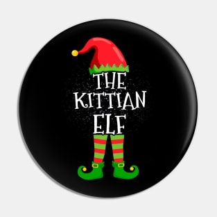 Kittian Elf Family Matching Christmas Group Funny Gift Pin