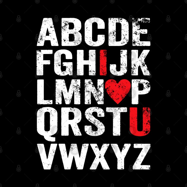 ABC Boys Alphabet I Love You Valentines Day Teacher by LEGO