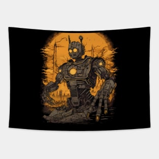 Artificial Intelligence AI Singularity Cyborg Robot Tapestry