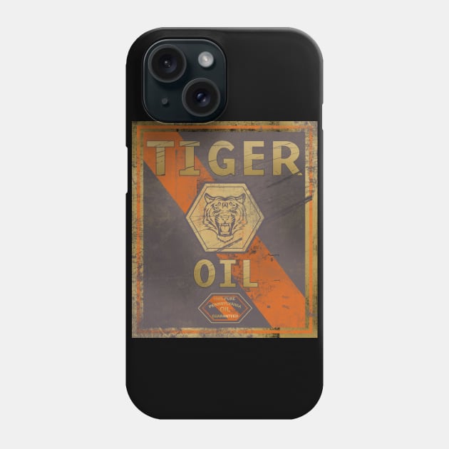 Tiger Oil Phone Case by Urbanvintage