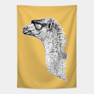 Cool Camel with Shades Tapestry