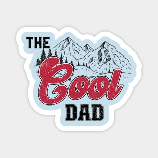 The Cool Dad beer novelty shirt Magnet