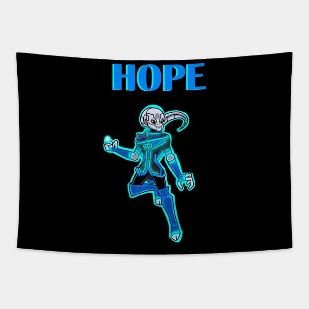 Saint Walker Tapestry by Noah Wilson designs.